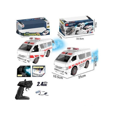 🚑 1:16 Scale Remote Control Ambulance for Kids