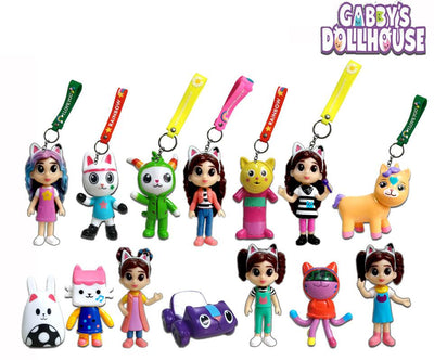 🐾 Bluey Character Keychains – Fun & Collectible Set
