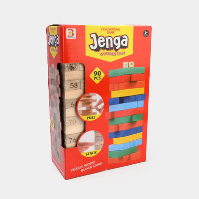 🎲 Jenga Wooden Block Tower Game – Classic Family Fun