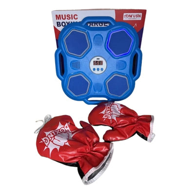 🥊 LED Boxing Target with Music & Lights – Fun Reflex Training Game