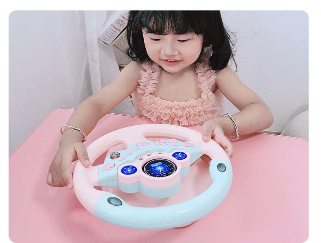 Driver Steering Car Handle For Kids Enjoy Driving